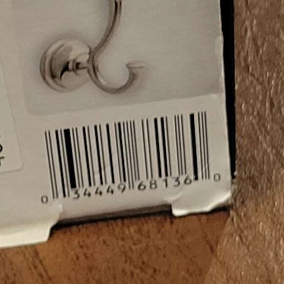 Delta Cassidy 79735-SS Double Robe Hook, Stainless Steel New, sealed - Picture 5 of 11